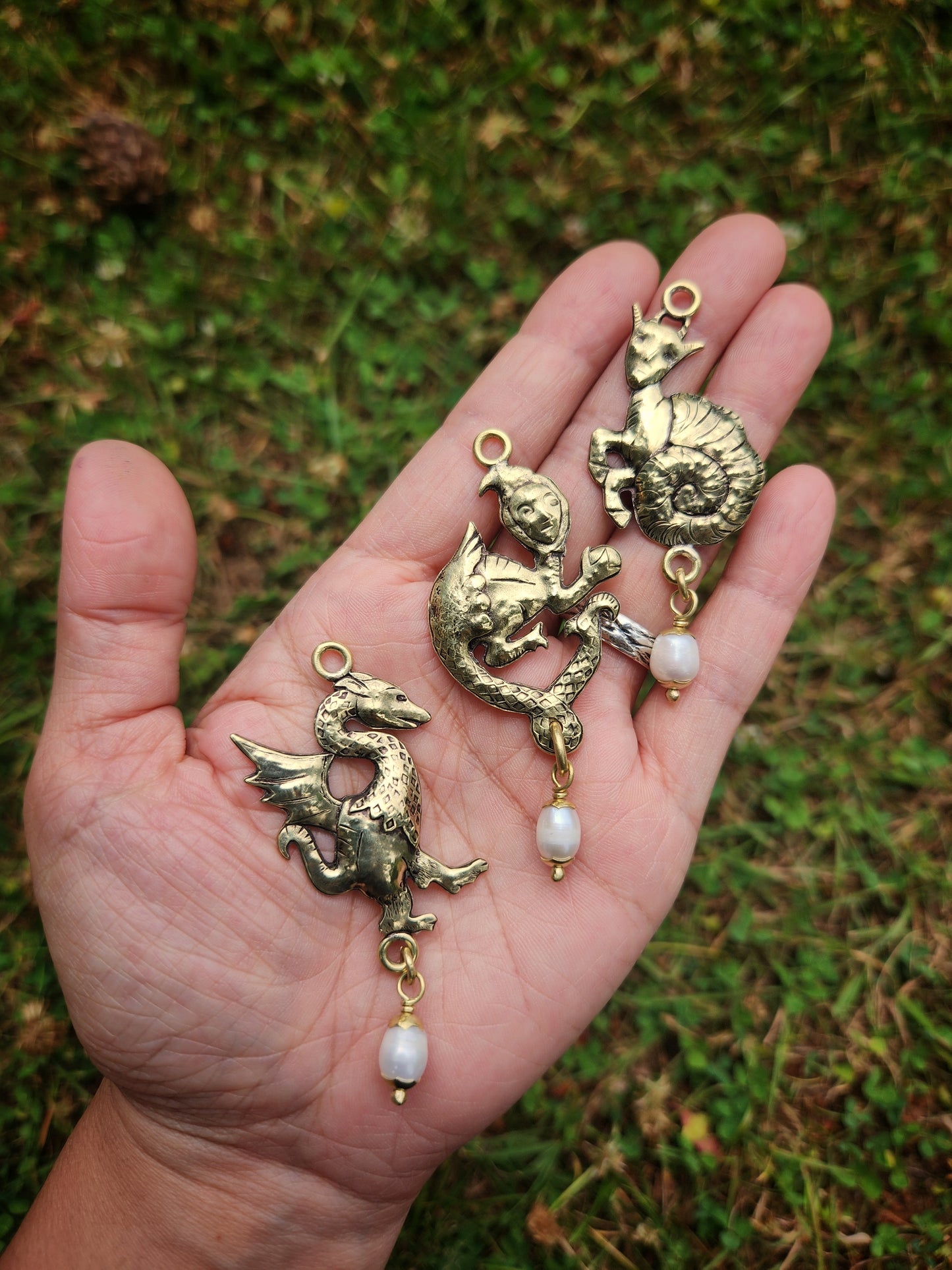 Pre-Order Little Beastie Pendant or Earring