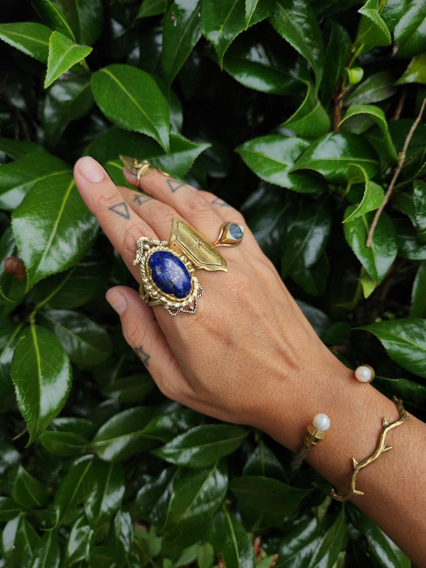 Blue Lapis Ring