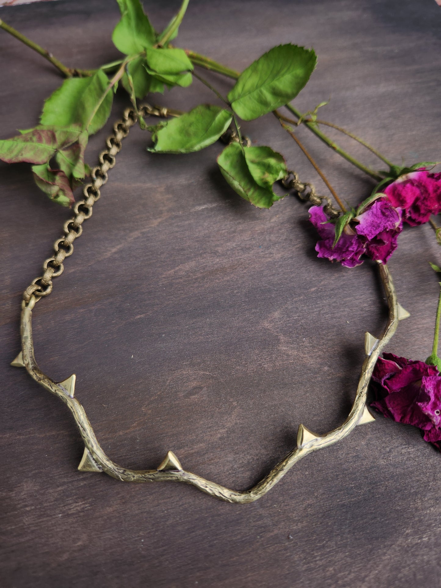 Pre-Order Thorned Collar Necklace