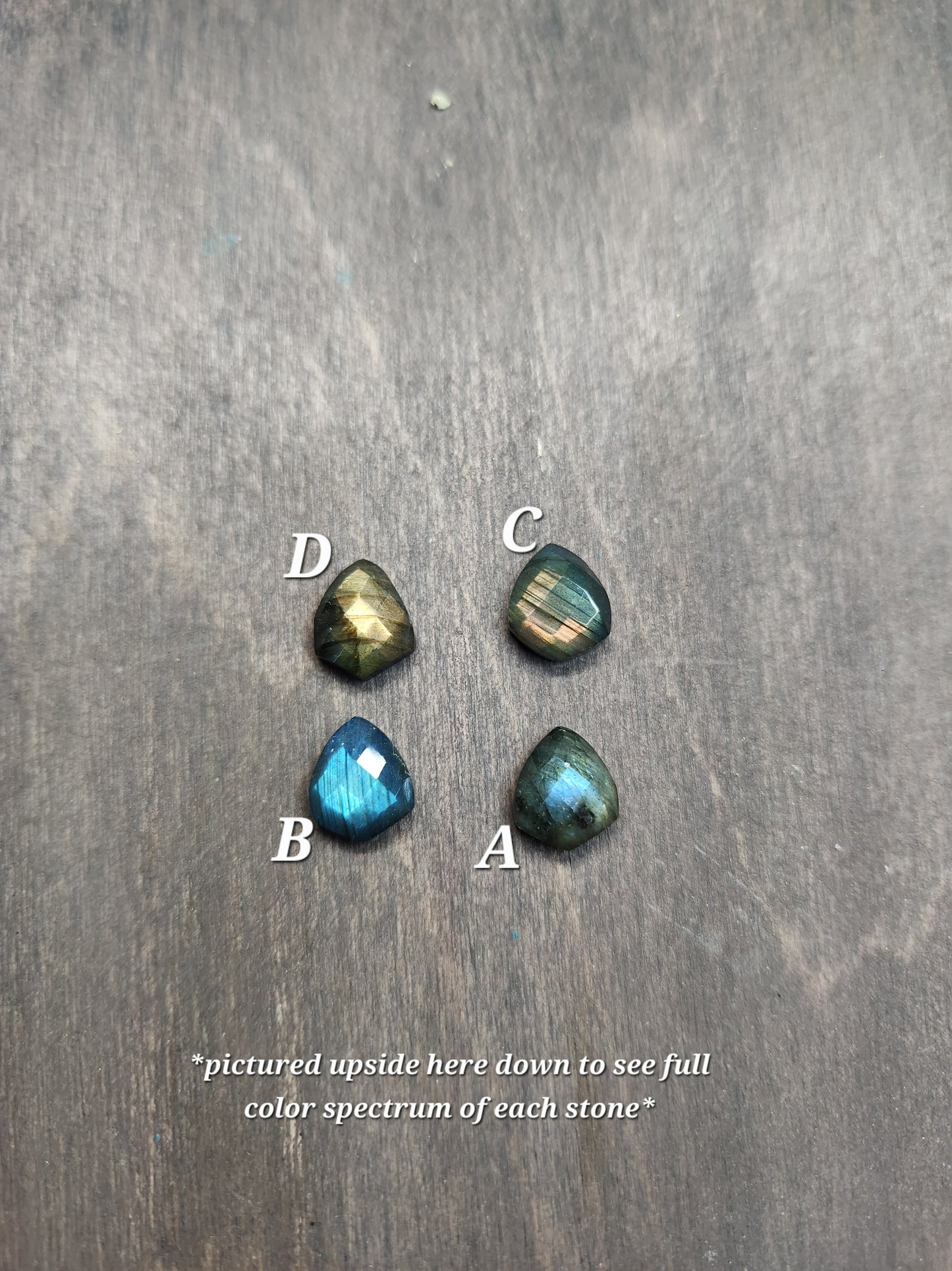 Labradorite Rope Ring