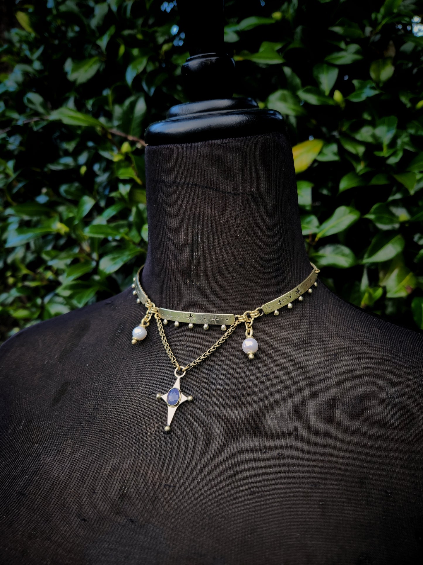 Pre-Order Studded Star Choker Necklace