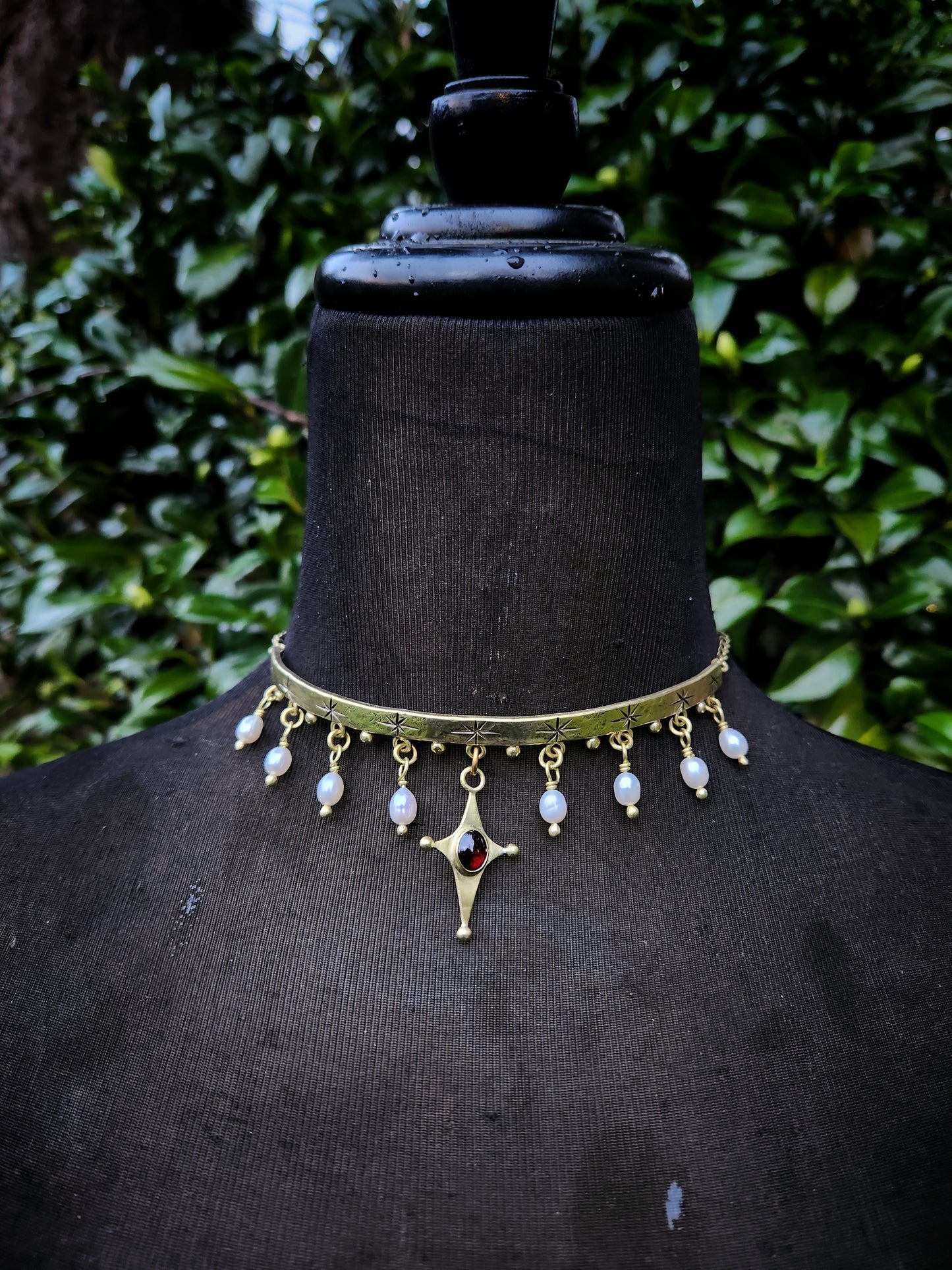 Pre-Order Studded Star Choker Necklace
