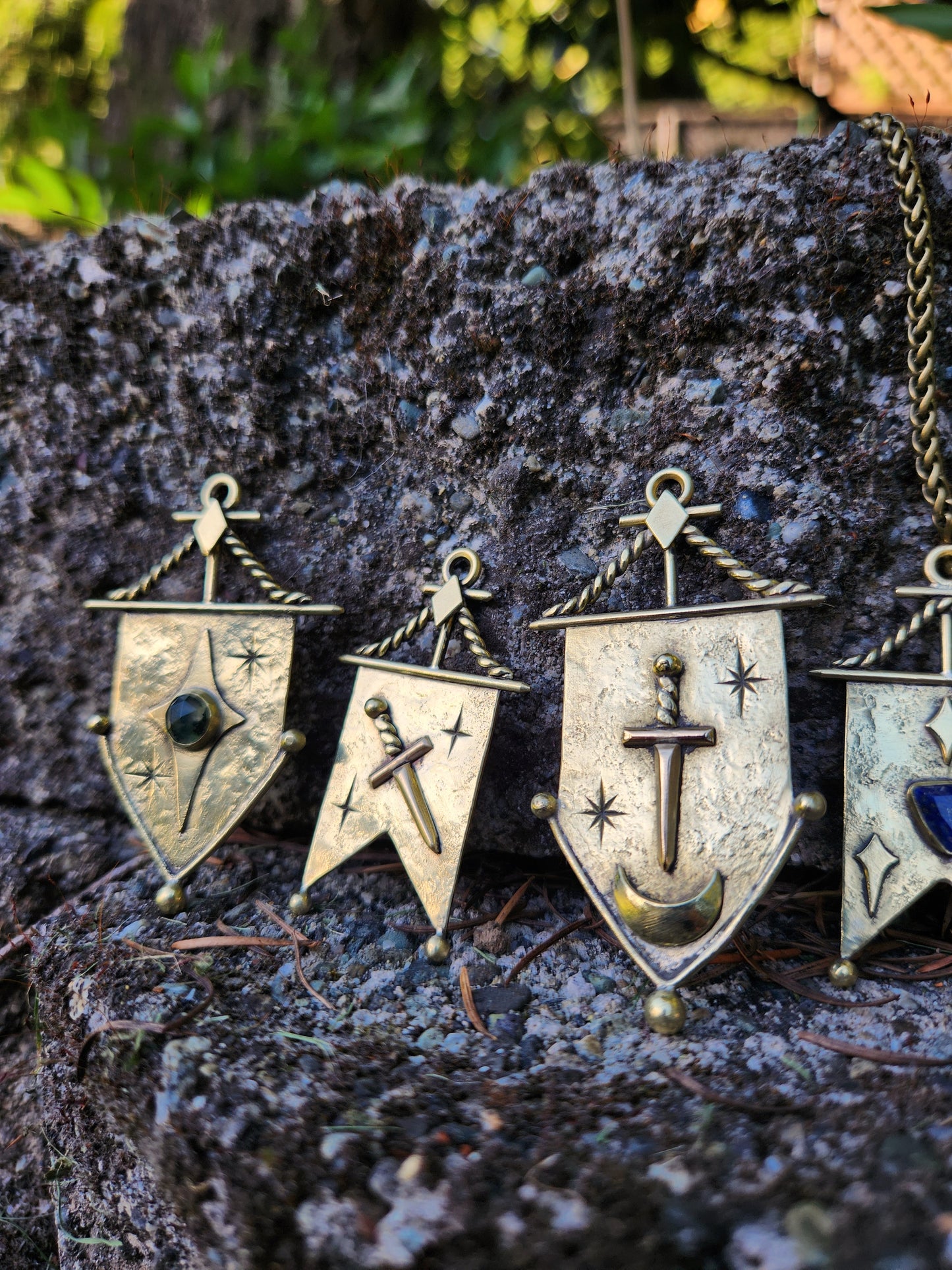 Sword Banner Pendant
