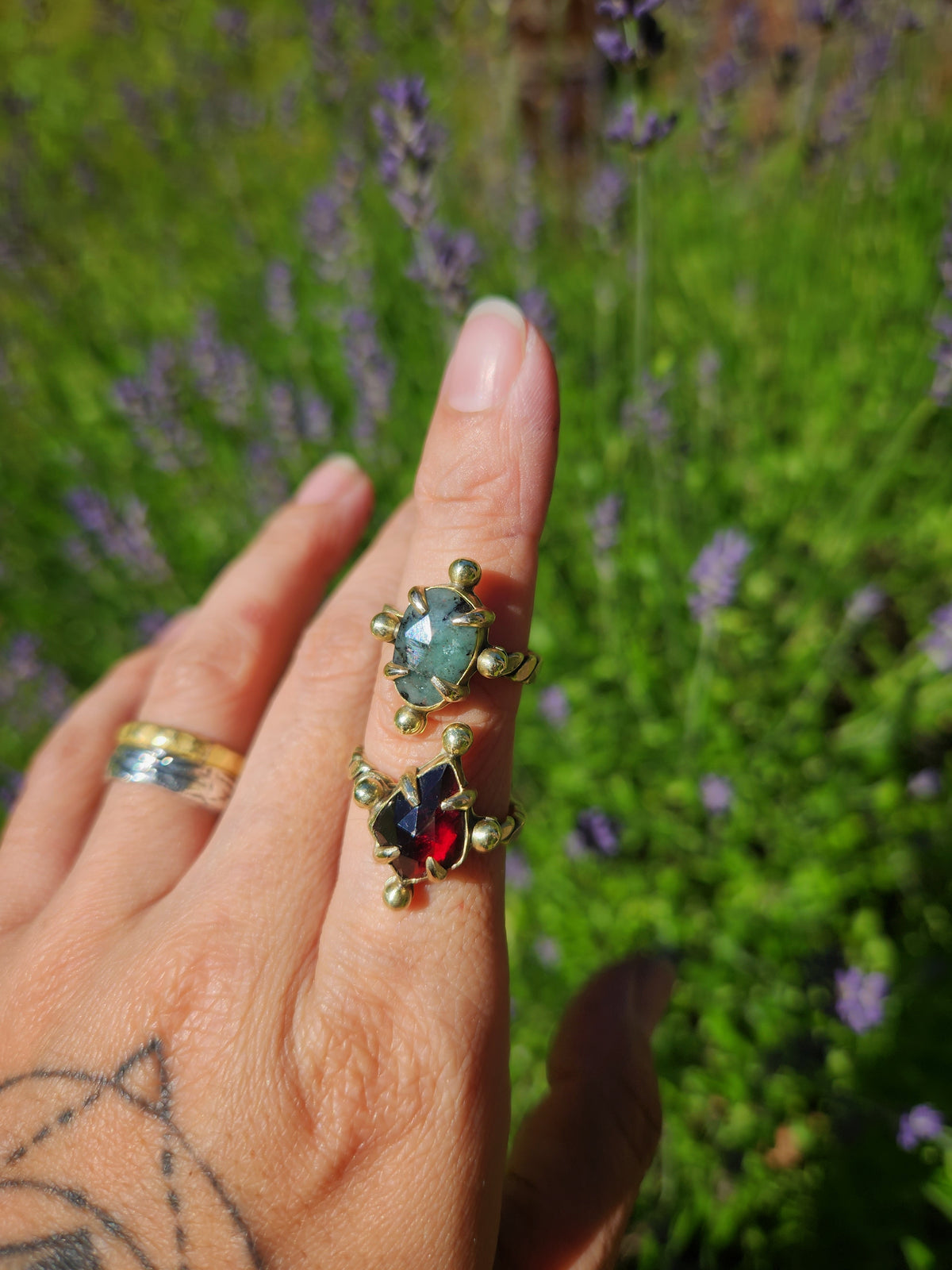 Pre-Order Studded Rope Ring