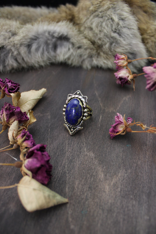 Blue Lapis Ring