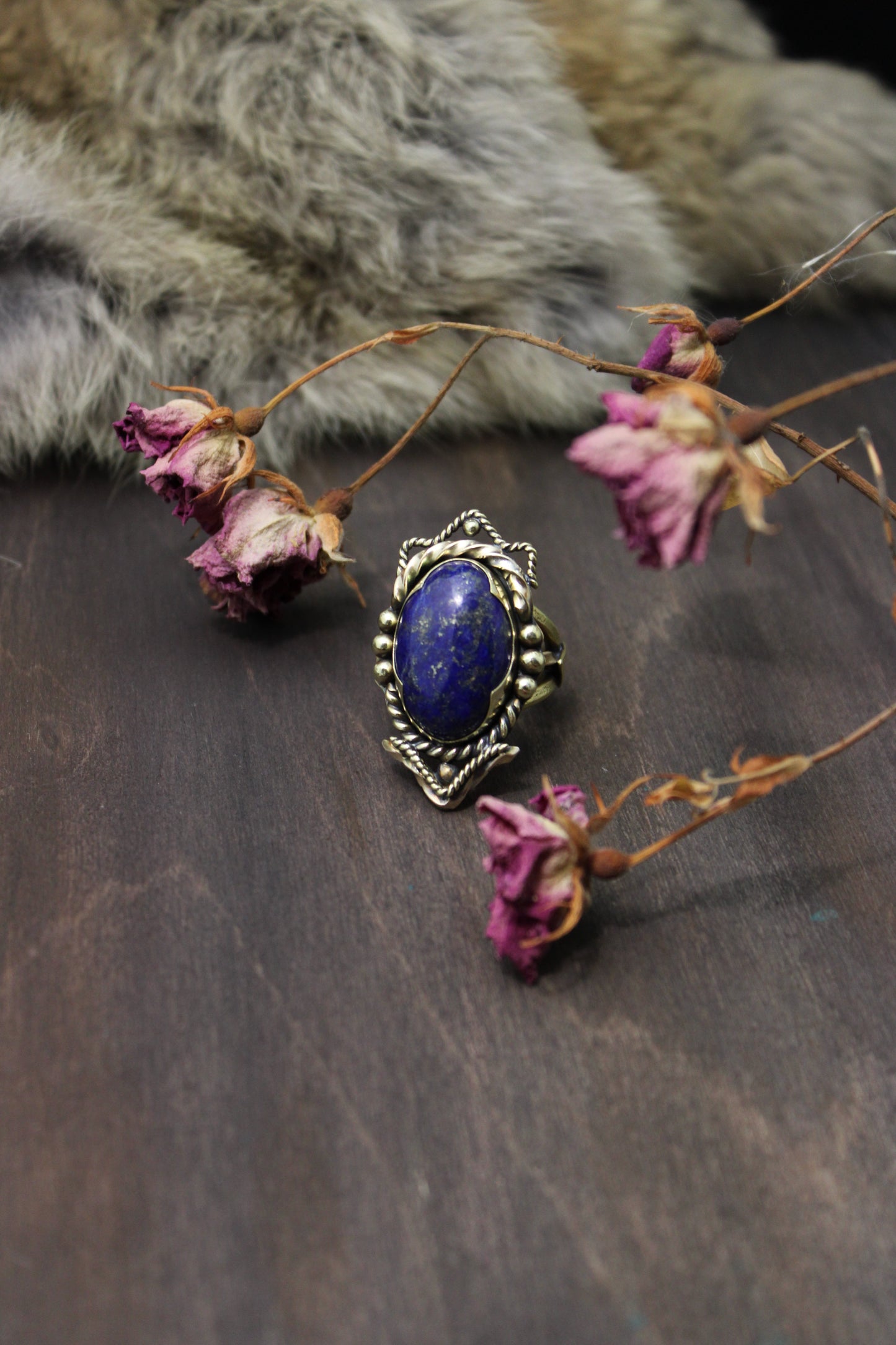 Blue Lapis Ring