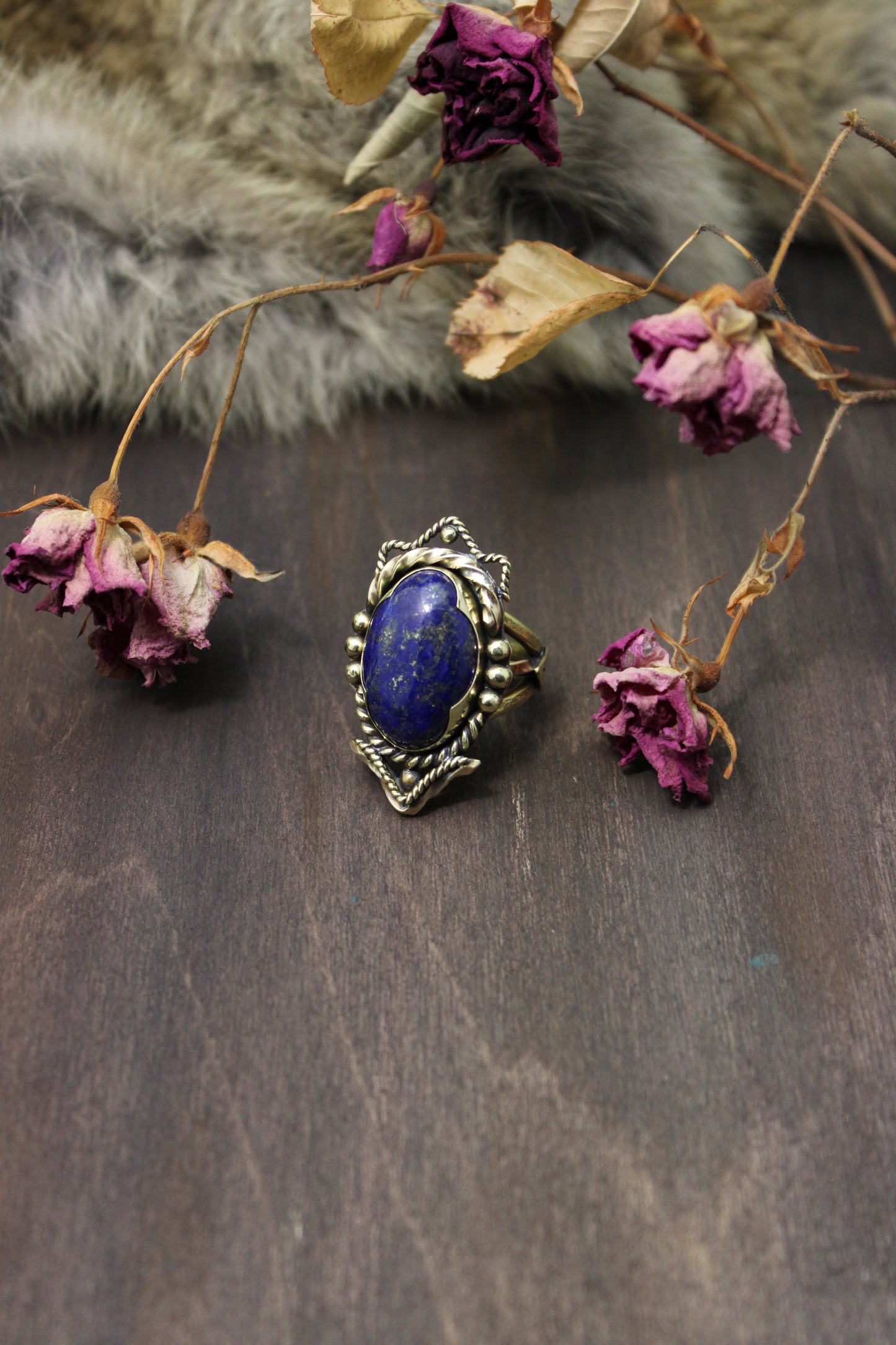 Blue Lapis Ring