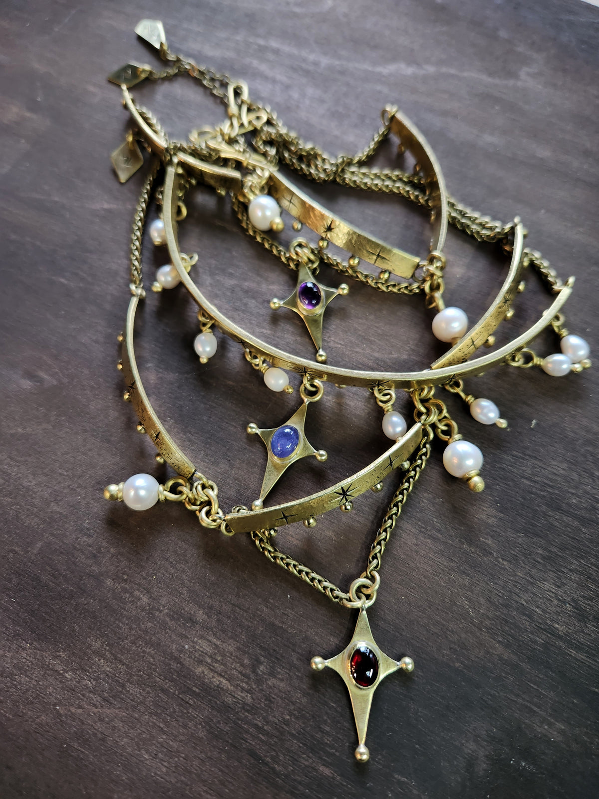 Pre-Order Studded Star Choker Necklace