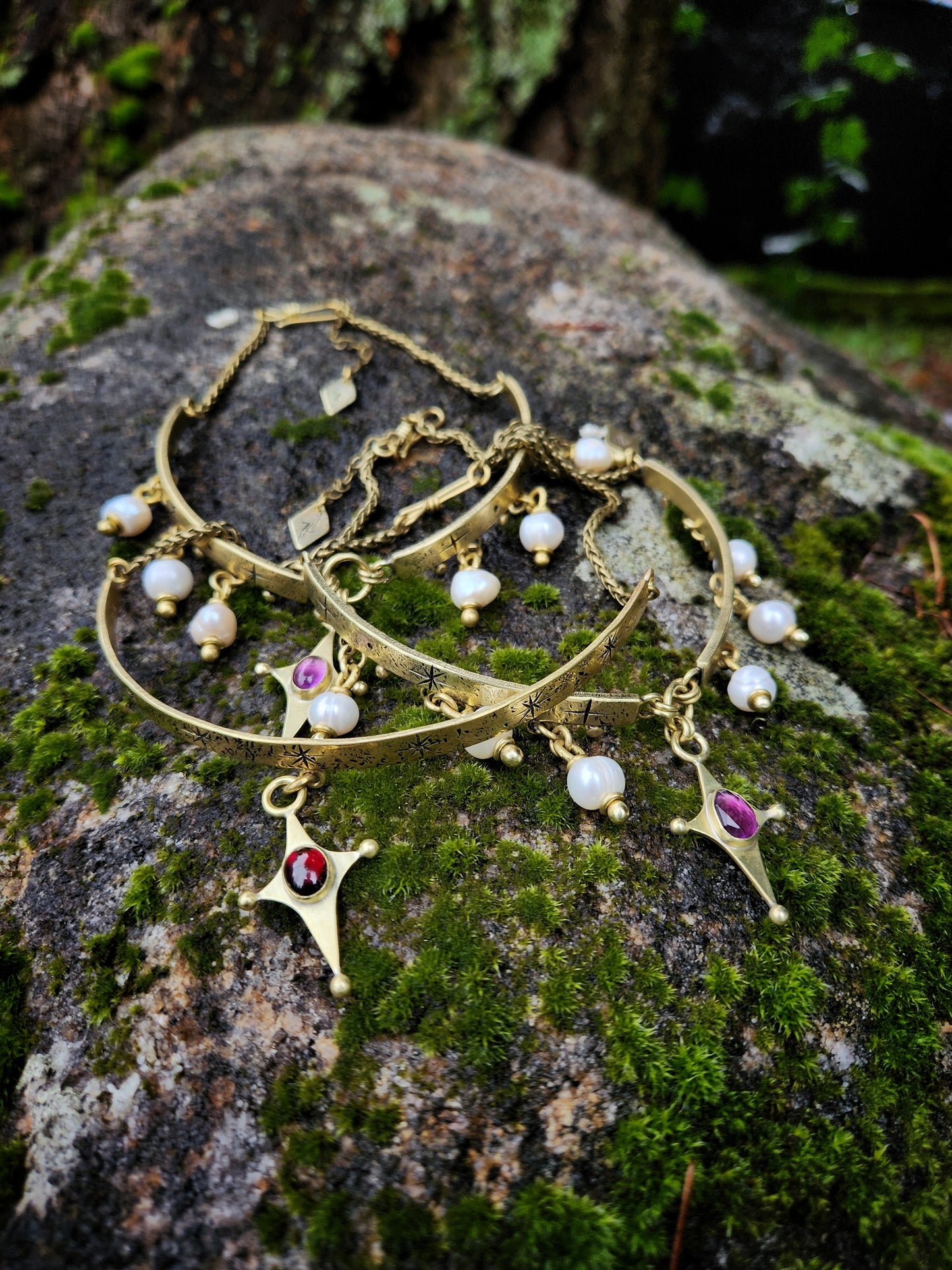 Pre-Order Studded Star Choker Necklace