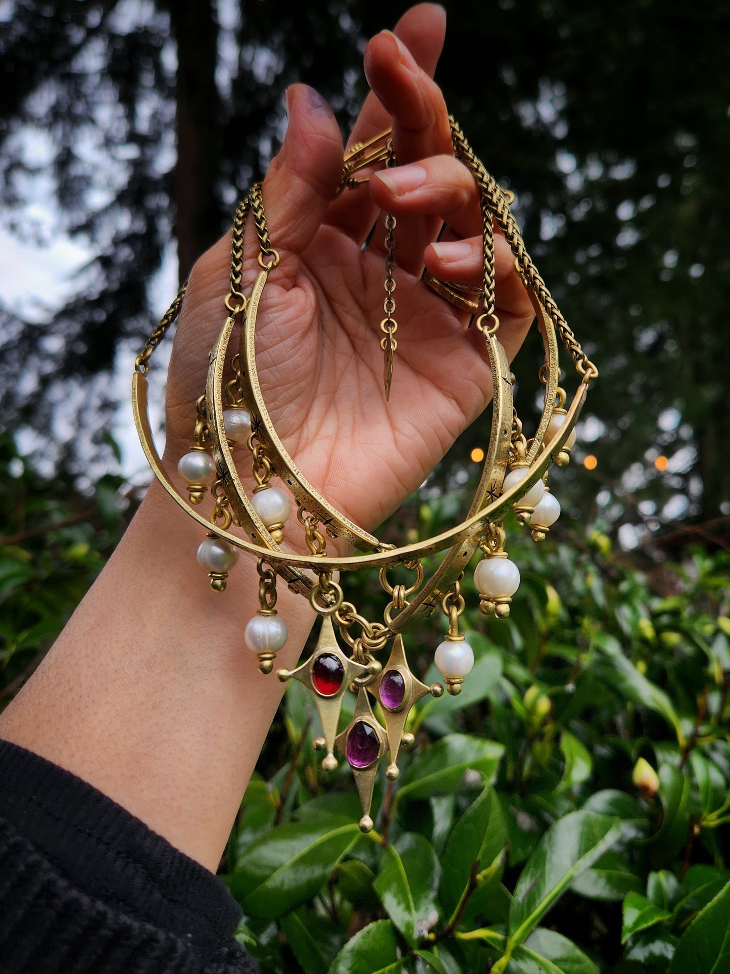 Pre-Order Studded Star Choker Necklace