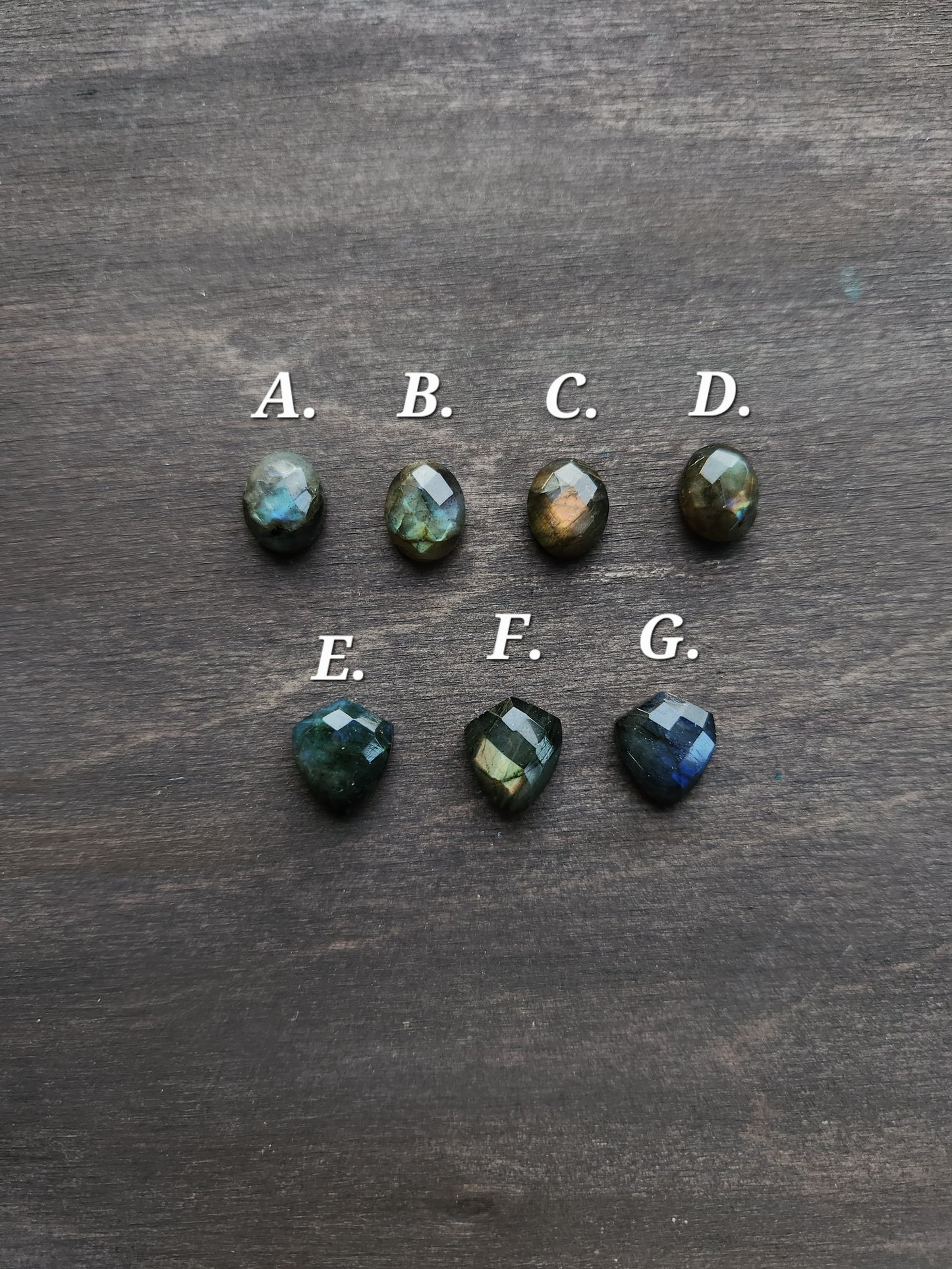 Labradorite Rope Ring